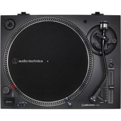 Audio-Technica AT-LP120XUSB Stereo Turntable - Sleek Black Design for Superior Sound Quality